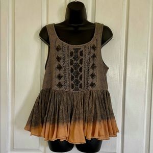 Sequined tank top by Anthropologie Akemi+Kin